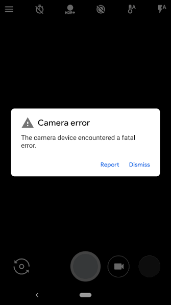 Camera Problem